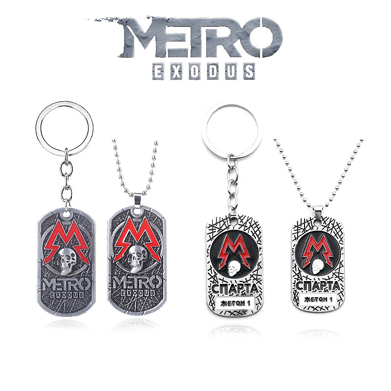 Vintage Fashion Tags - Gra Metro Exodus 2033 brelok kreatywność
