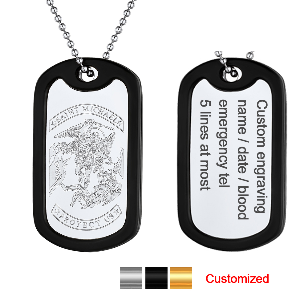 Vintage Fashion Tags - U7 Niestandardowe naszyjniki z tagiem St.