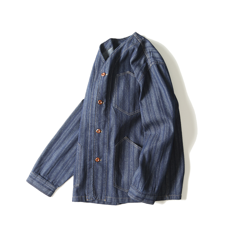 Mężczyźni Vintage Denim Stripe – Vintage Fashion In Japan recenzja i cena
