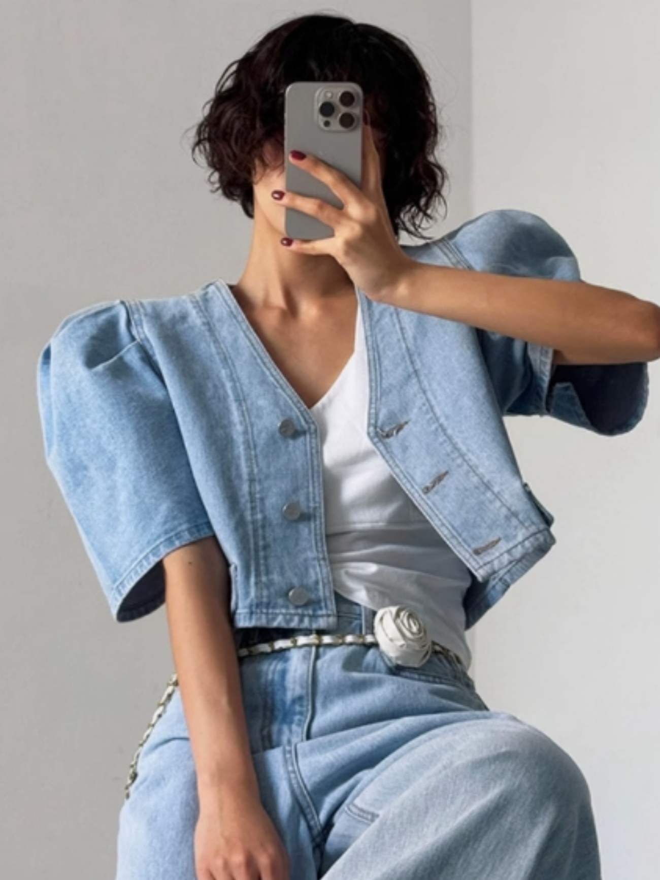 Damska kurtka jeansowa w stylu – Vintage Fashion Jacket recenzja i cena