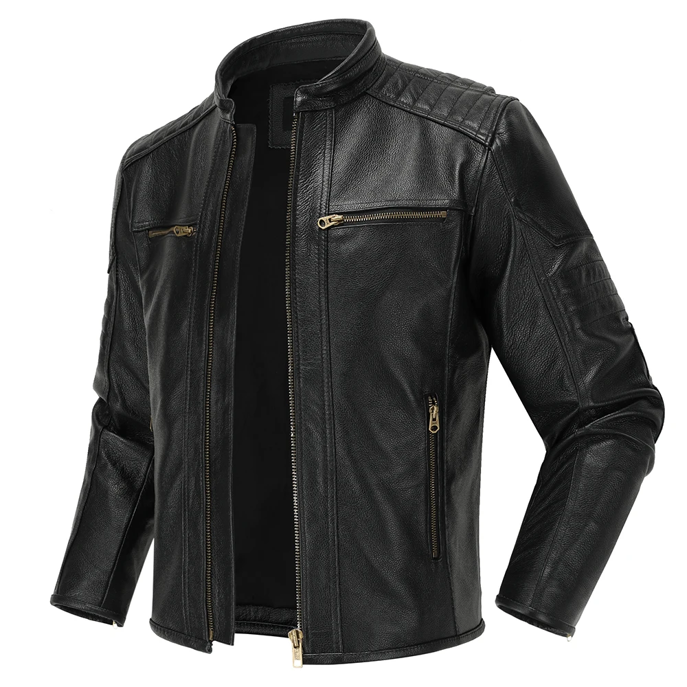 2023 Nowy motocyklowy płaszcz  – Vintage Fashion Outfits Men recenzja i cena