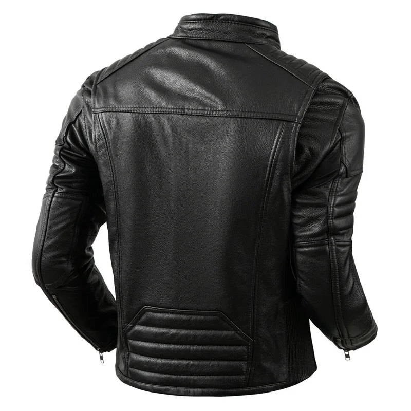 2023 Nowy motocyklowy płaszcz  – Vintage Fashion Outfits Men recenzja i cena