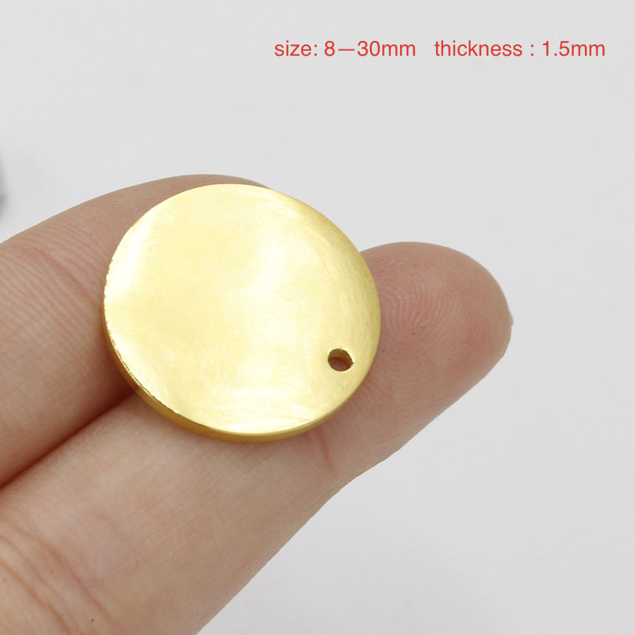 50 sztuk 8-30mm złoty kolorowe – Vintage Fashion Tags recenzja i cena