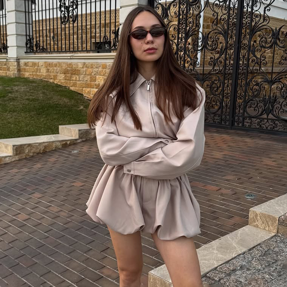 Damskie komplety z krótkimi sp – V Vintage Fashion recenzja i cena
