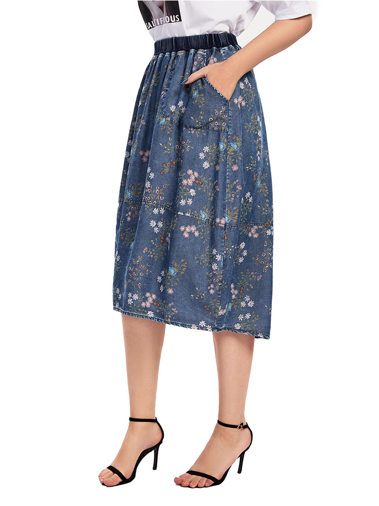 Damska plus size dorywczo dżin – Vintage Fashion Plus Size recenzja i cena