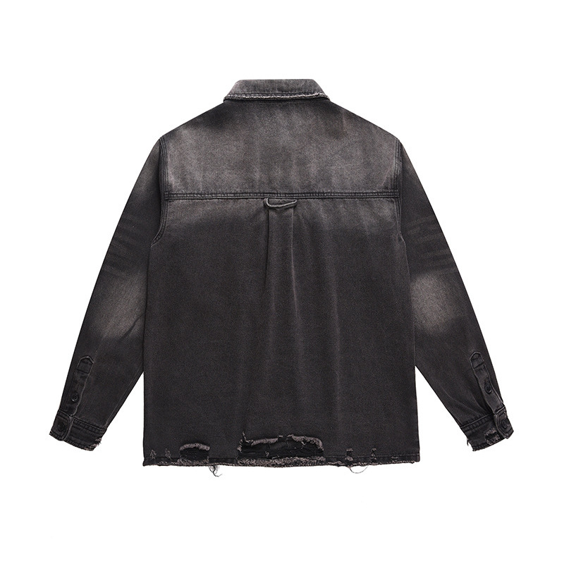Męska kurtka jeansowa z przeta – Vintage Fashion Jacket recenzja i cena