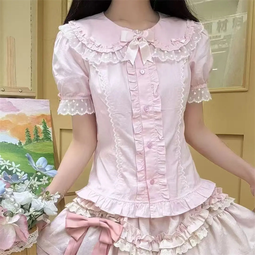 Bluzki z falbankami Wiosna Lat – Vintage Fashion In Japan recenzja i cena