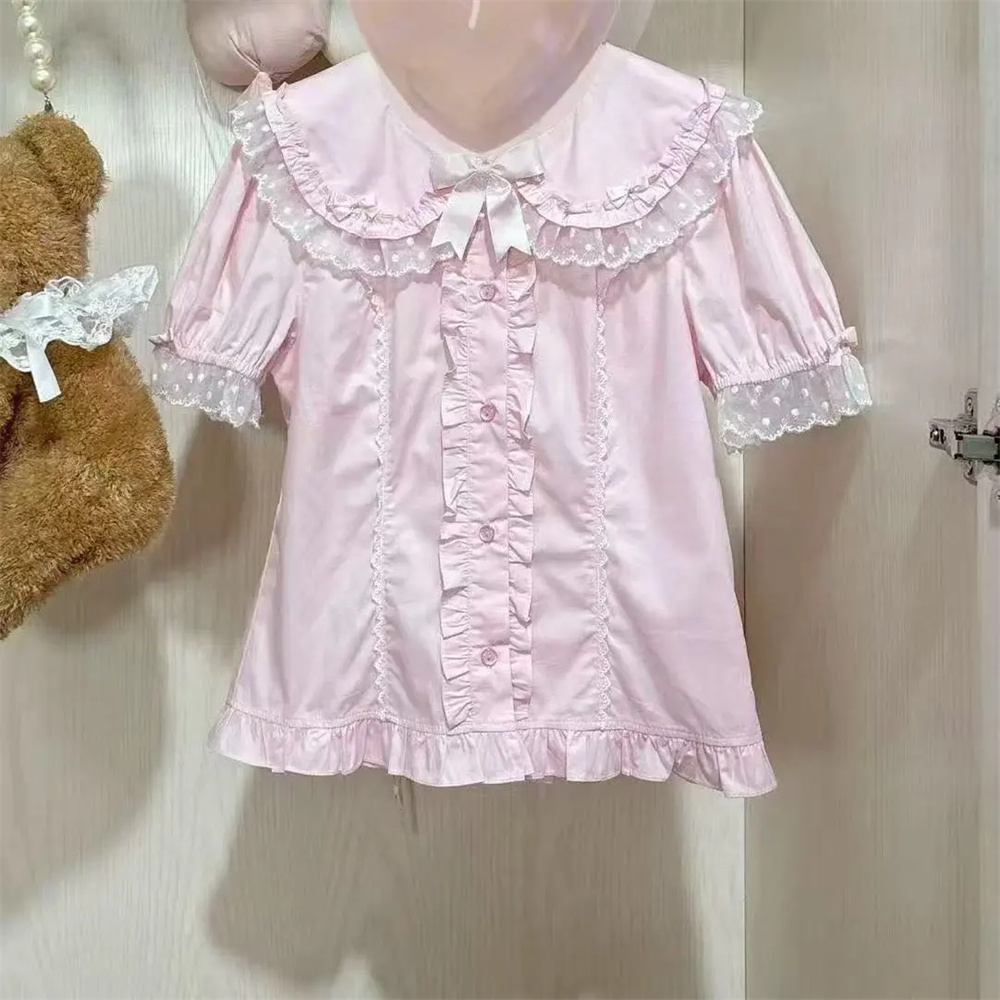 Bluzki z falbankami Wiosna Lat – Vintage Fashion In Japan recenzja i cena