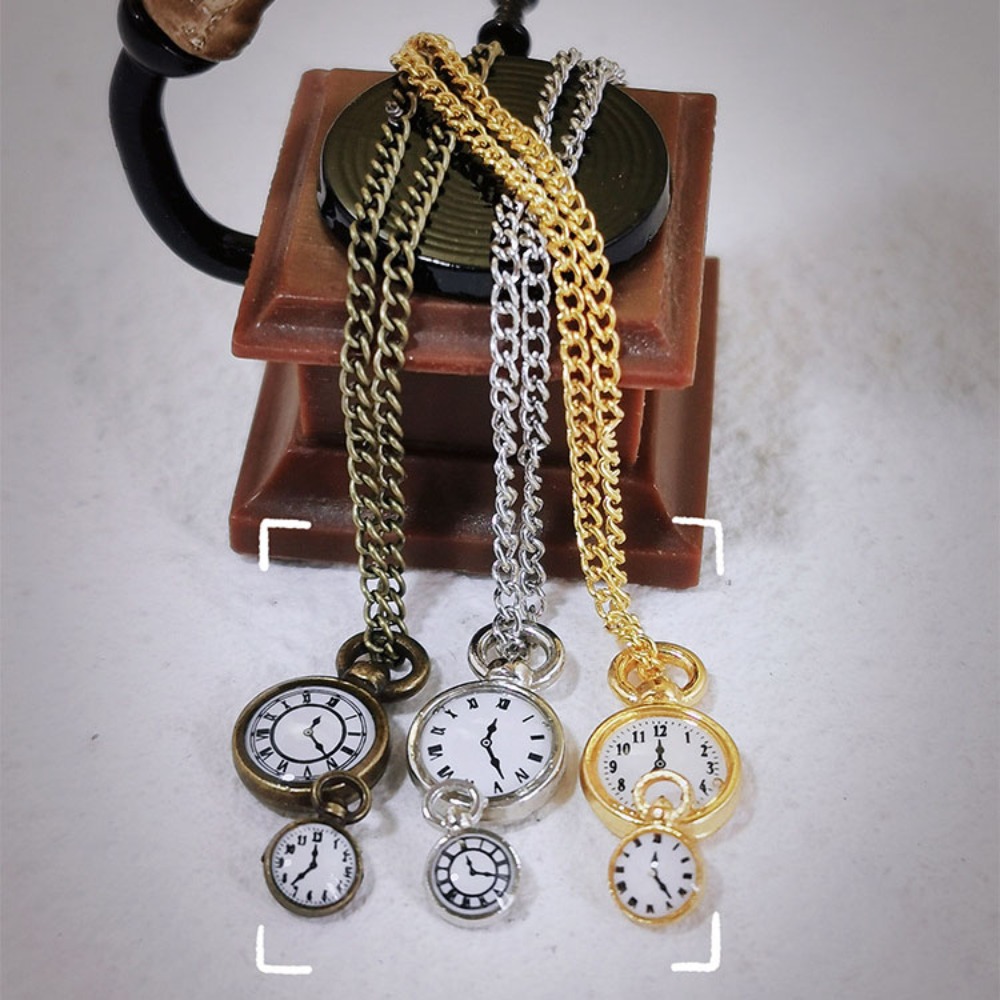 Stary naszyjnik zegarek domek  – Vintage Fashion Toys recenzja i cena
