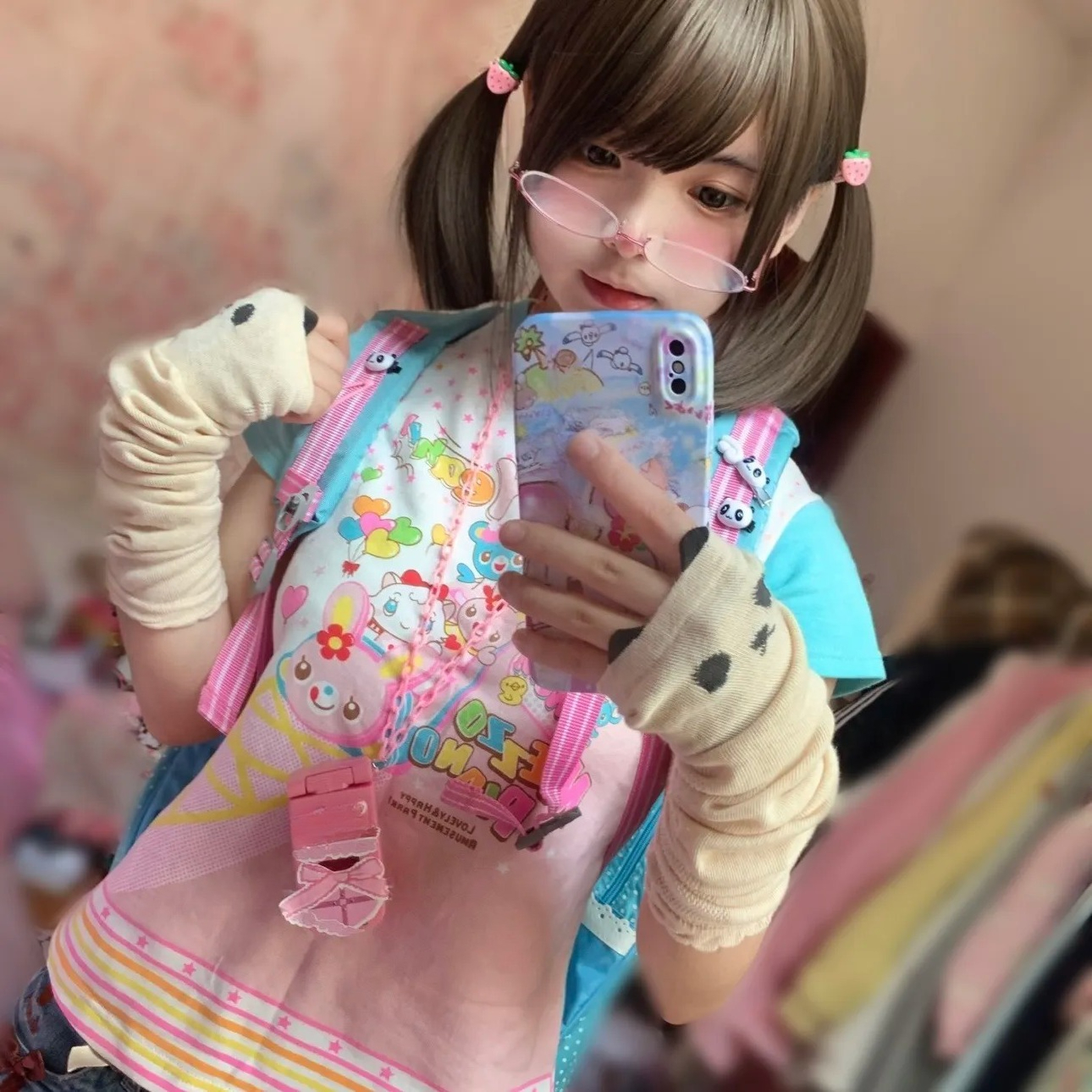Koszulki Kawaii 2026 Damskie Y – Vintage Fashion Subculture recenzja i cena