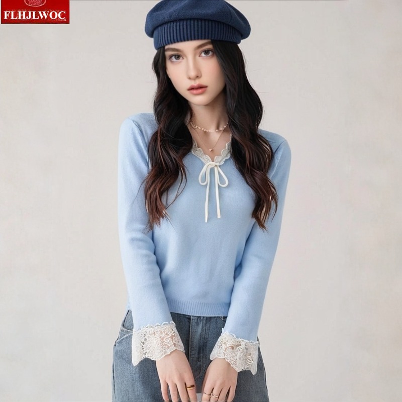 Bluzki z kokardą Swetry Pulowe – Vintage Fashion In Japan recenzja i cena