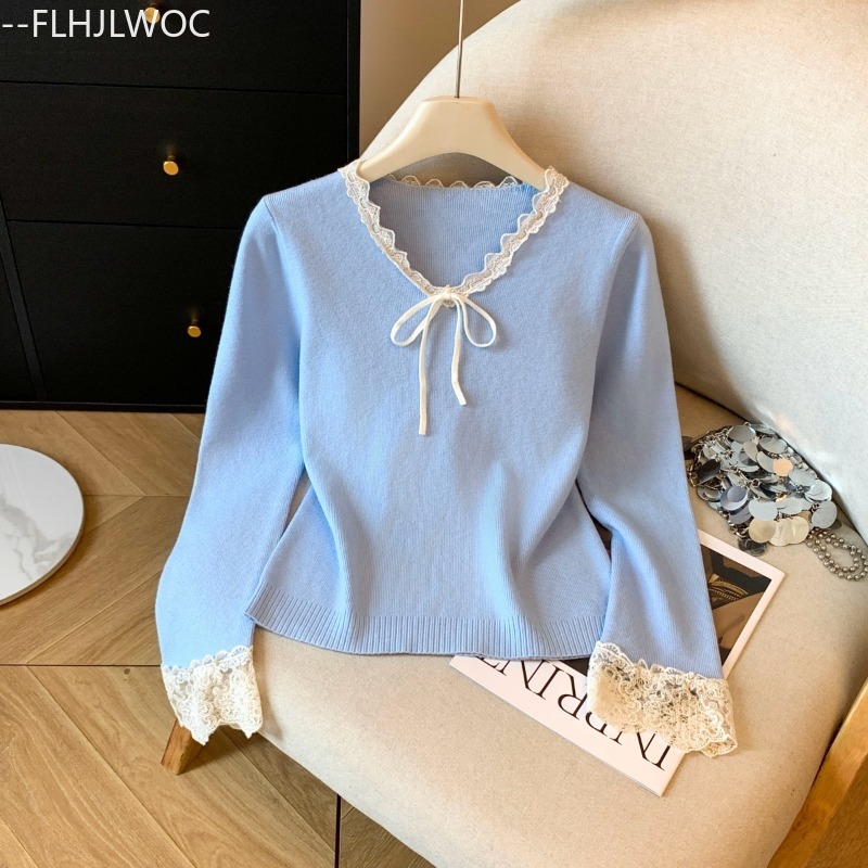 Bluzki z kokardą Swetry Pulowe – Vintage Fashion In Japan recenzja i cena