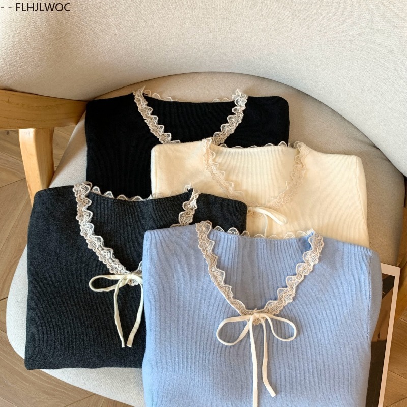 Bluzki z kokardą Swetry Pulowe – Vintage Fashion In Japan recenzja i cena