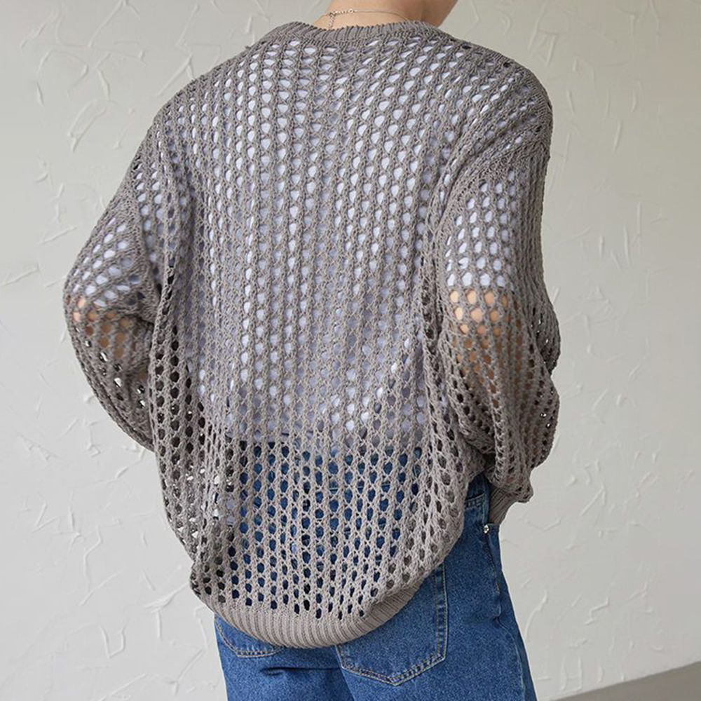 Męskie stroje Y2k Hollow Out p – Vintage Fashion Outfits Men recenzja i cena