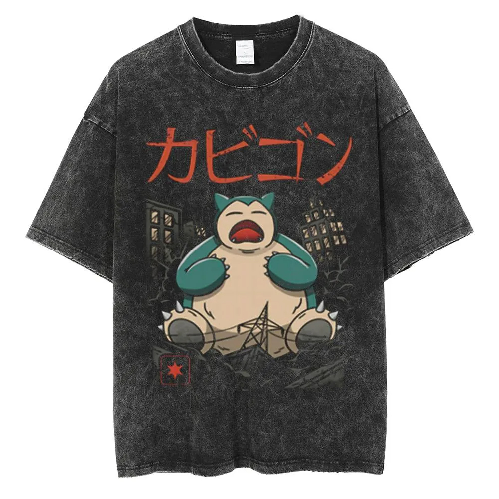 Koszulka anime Pokémon Gengar  – Vintage Fashion In Japan recenzja i cena