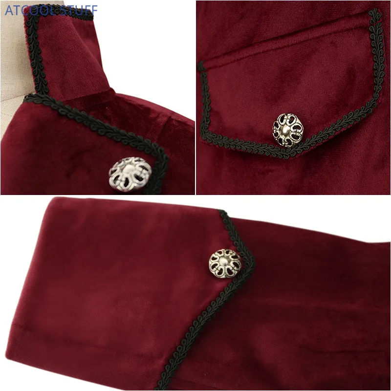 Klasyczny frak z aksamitu, śre – Vintage Fashion Jacket recenzja i cena