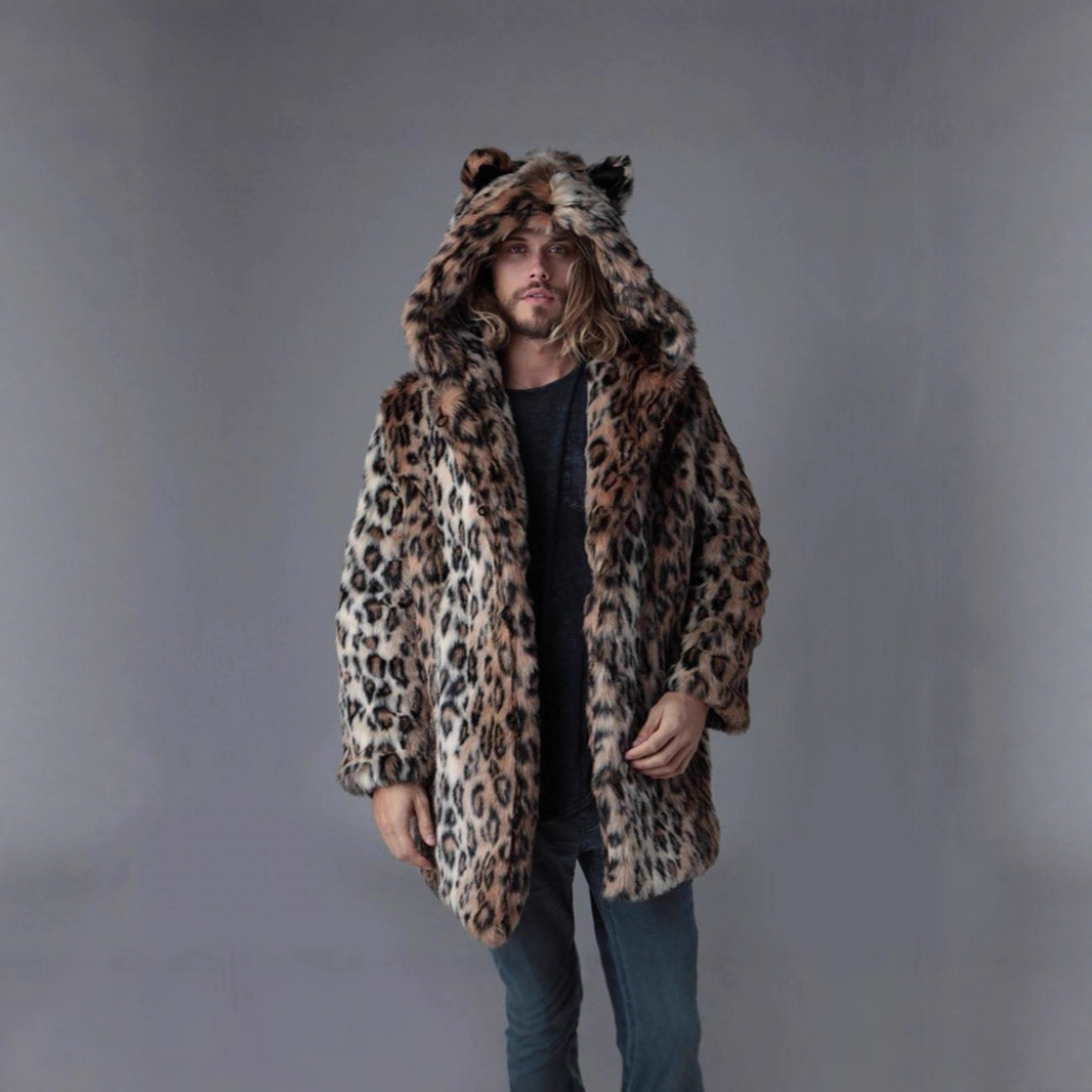 Męska kurtka ze sztucznego fut – Vintage Fashion Jacket recenzja i cena