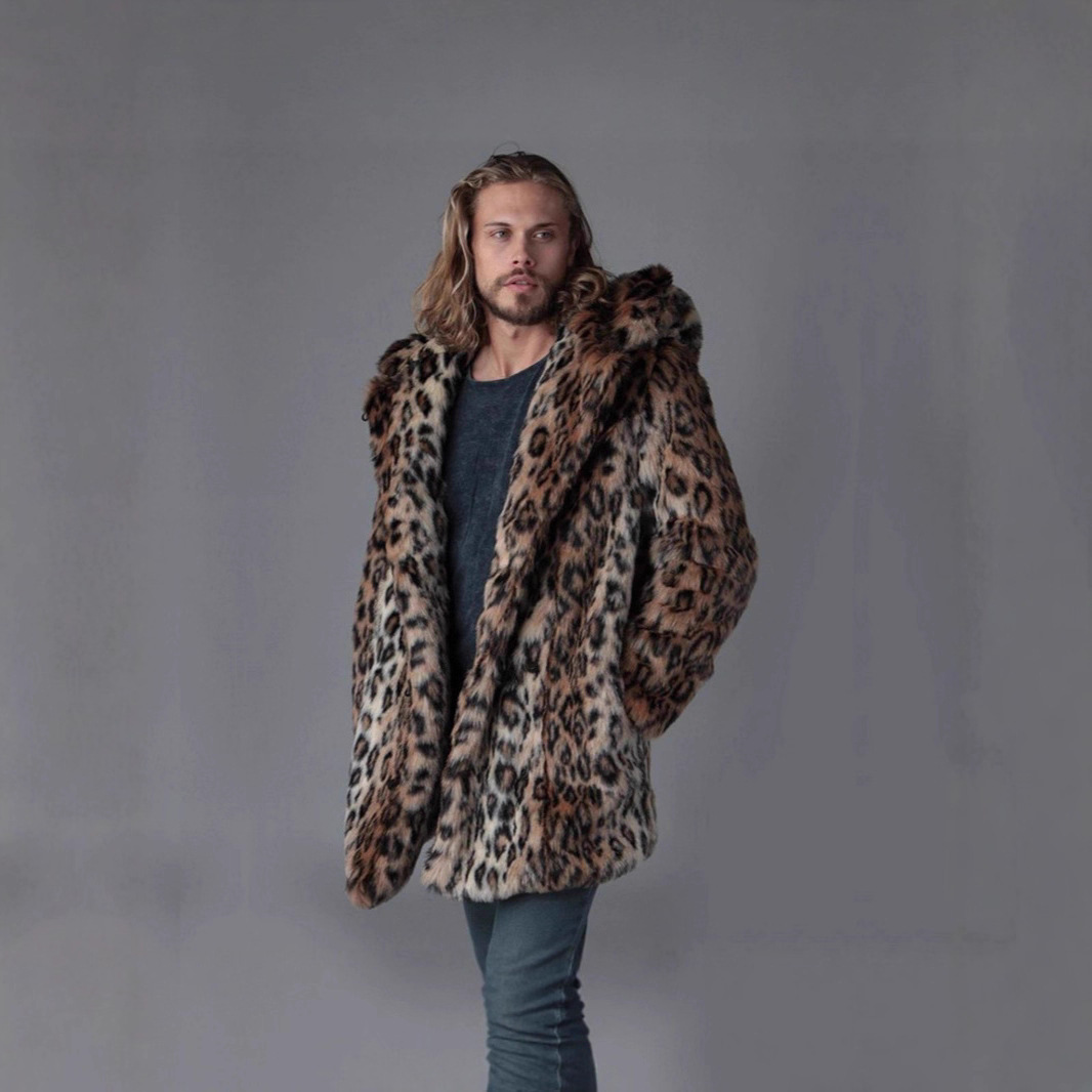 Męska kurtka ze sztucznego fut – Vintage Fashion Jacket recenzja i cena