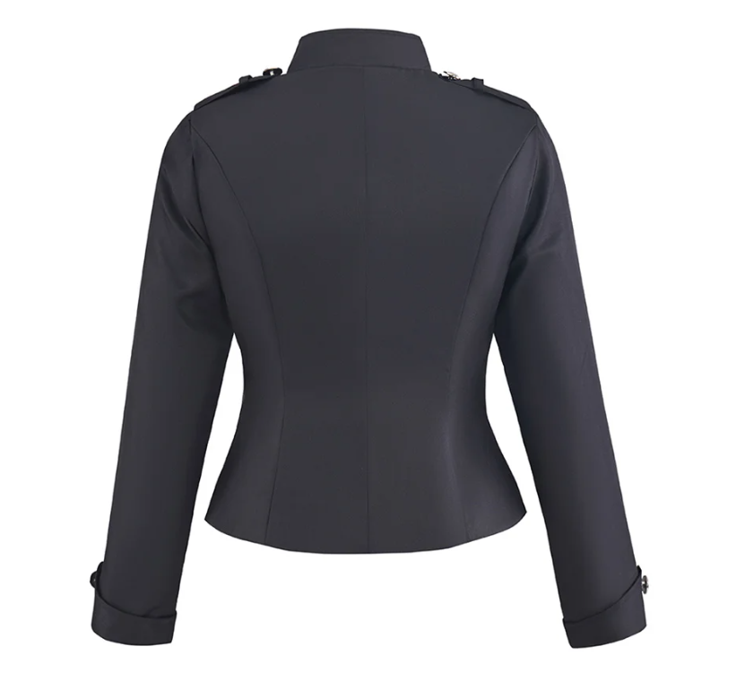 Damska kurtka gotycka punkowa, – Vintage Fashion Jacket recenzja i cena
