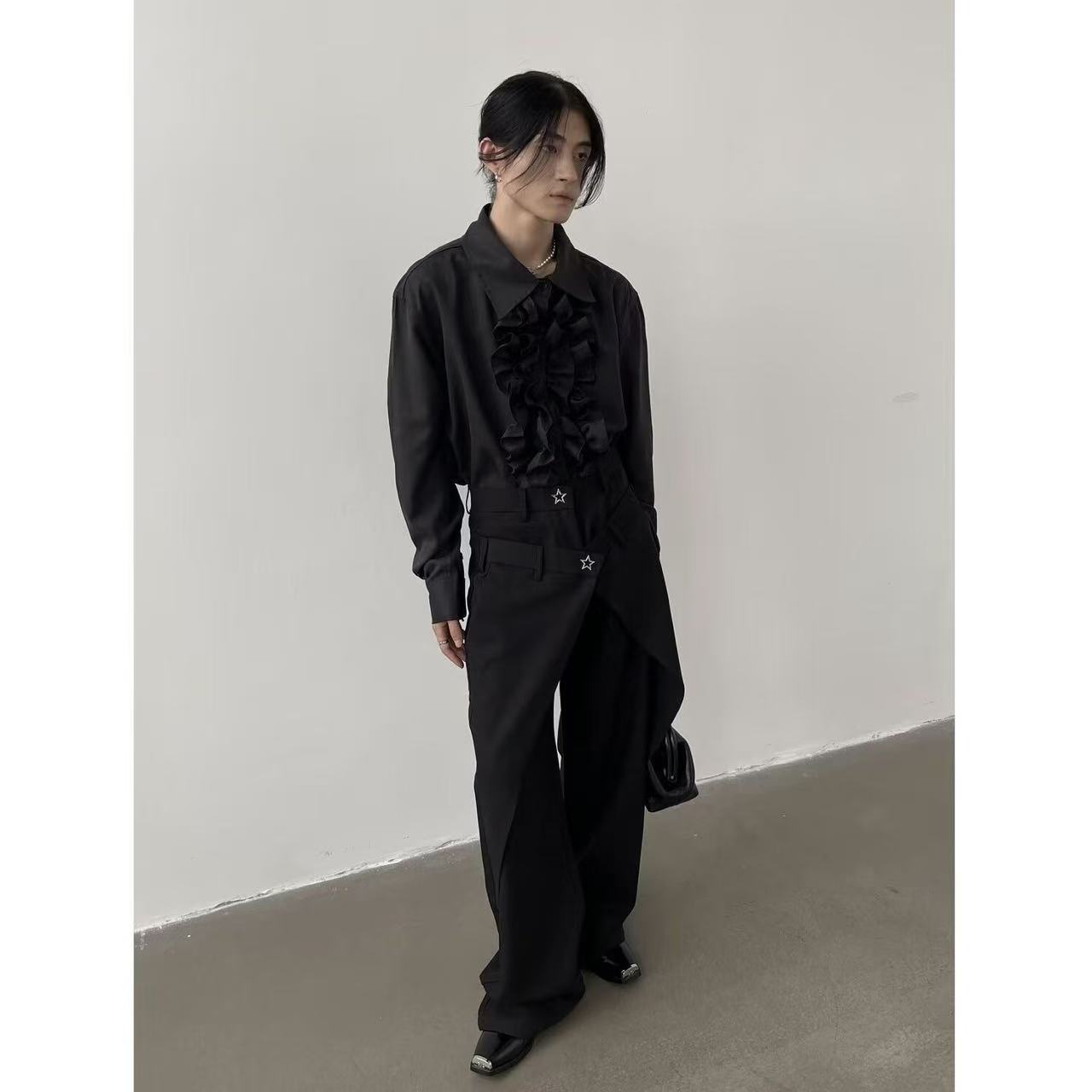 Niszowe bisexualne topy Lotus  – Vintage Fashion Outfits Men recenzja i cena