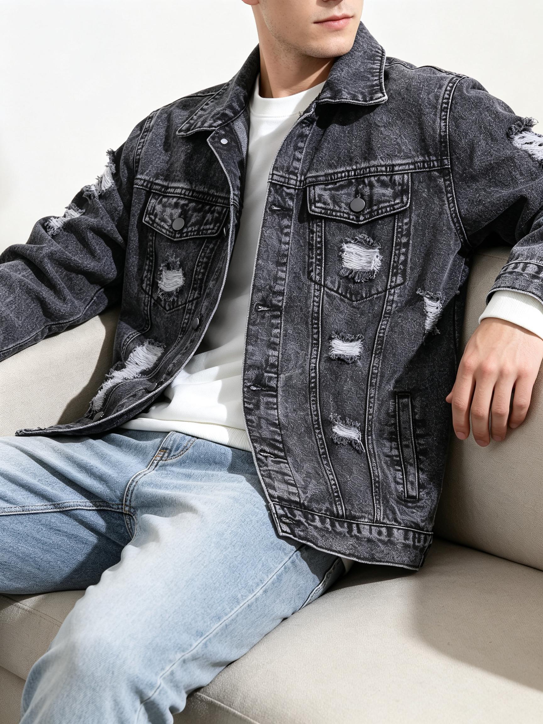 USA Vintage Lekka Kurtka Jeans – Vintage Fashion Jacket recenzja i cena