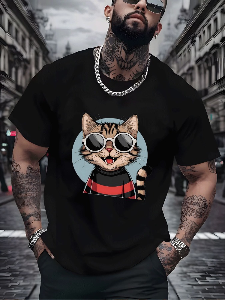 Koszulka bawełniana w stylu vi – Vintage Fashion Outfits Men recenzja i cena
